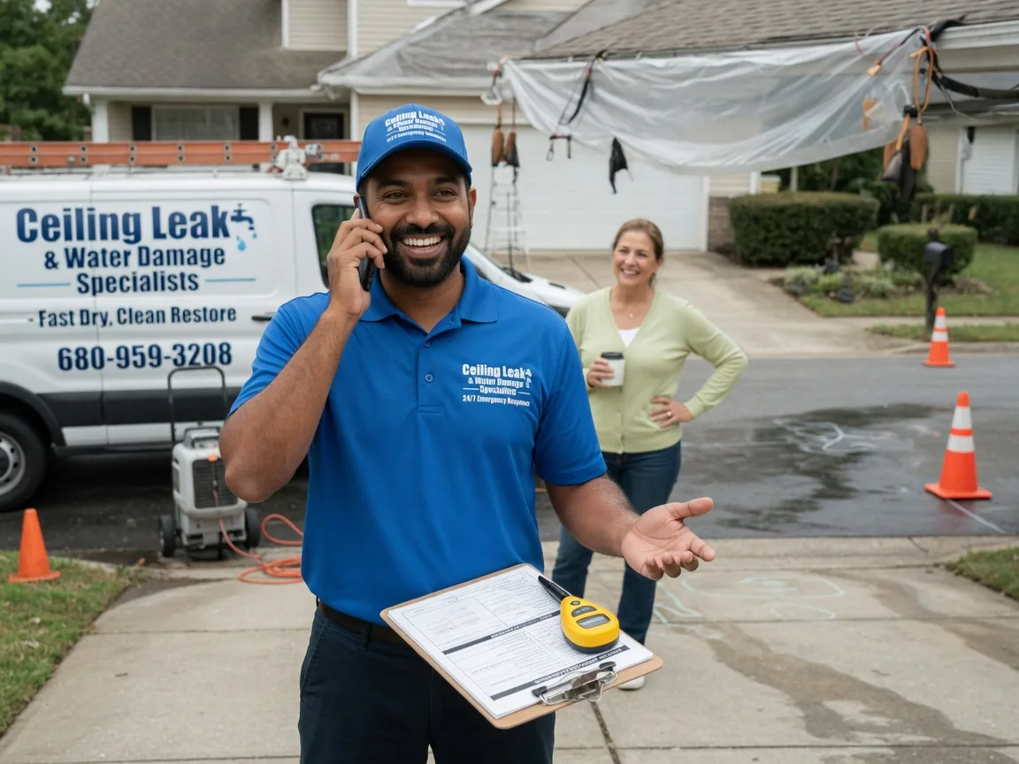 Ceiling Leak Cleanup Plum Branch, SC FAQs